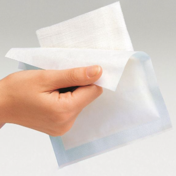 Compresse de Gaze stérile 100% Coton avec ou sans ligne ORX