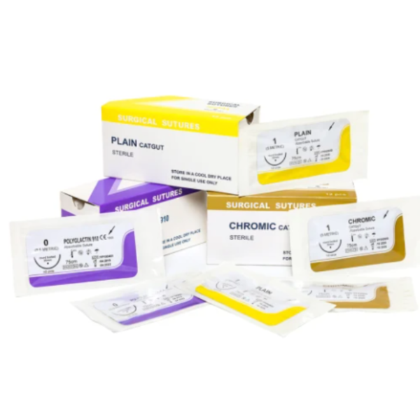 Sutures chirurgicales non résorbable avec ou sans aiguille